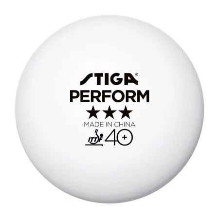 Мяч для наст. тенниса Stiga Perform 3***, 40+, 1113-2110-06, пластик, ITTF Appr., уп.6 шт, бел за 2&nbsp;121.60 ₽ купить в Барнауле