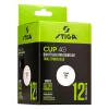 Мяч для наст. тенниса Stiga Cup ABS, 1110-2510-12, диам.40+мм, пластик, упак. 12 шт, белый за 1&nbsp;774.80 ₽ купить в Барнауле