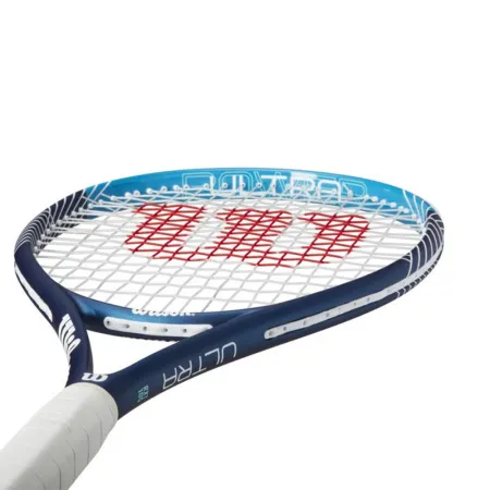 Ракетка б/т Wilson Ultra Power 105 Gr1, WR147010U1, для любит, композит, со струнами, темносин-бел за 11&nbsp;662 ₽ купить в Барнауле