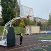 Баскетбольная стойка мобильная складная на пружинах вынос 2,25 м c противовесом ZAVODSPORTA за 530&nbsp;660 ₽ купить в Барнауле