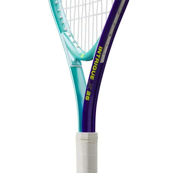 Ракетка б/т дет. Wilson Intrigue Jr 25, WR180310U, для детей 9-10лет, алюминий,со струн., бирюз-фиол за 5&nbsp;271.70 ₽ в Барнауле