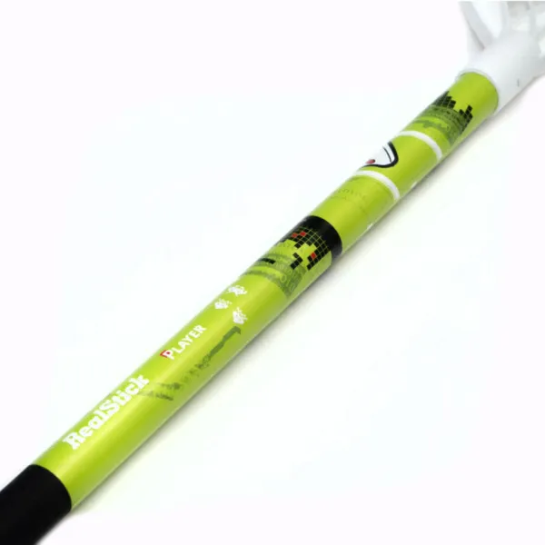 Клюшка для флорбола RealStick Player, MR-KF-Pl95, 95см, прямой крюк, композит, черно-салатовый за 3&nbsp;605.70 ₽ в Барнауле