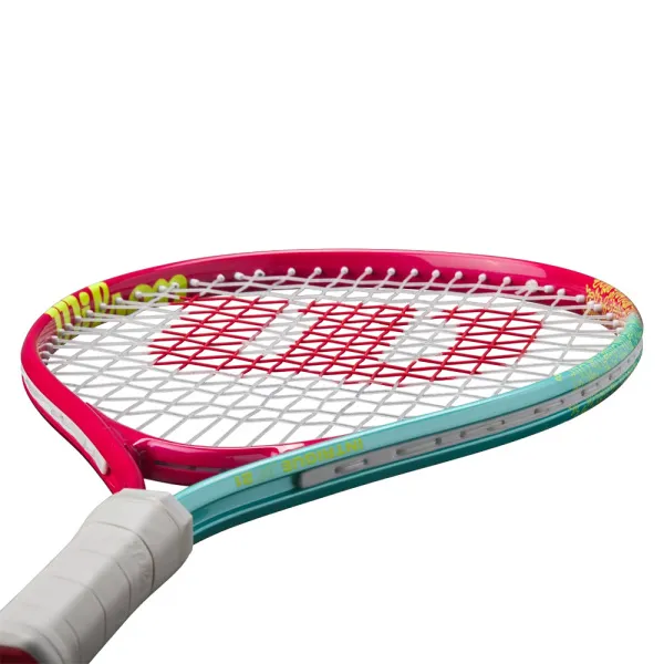 Ракетка б/т дет. Wilson Intrigue Jr 21, WR180510U, для дет.5-6лет, алюминий,со струн.,розово-бирюзов за 5&nbsp;271.70 ₽ в Барнауле