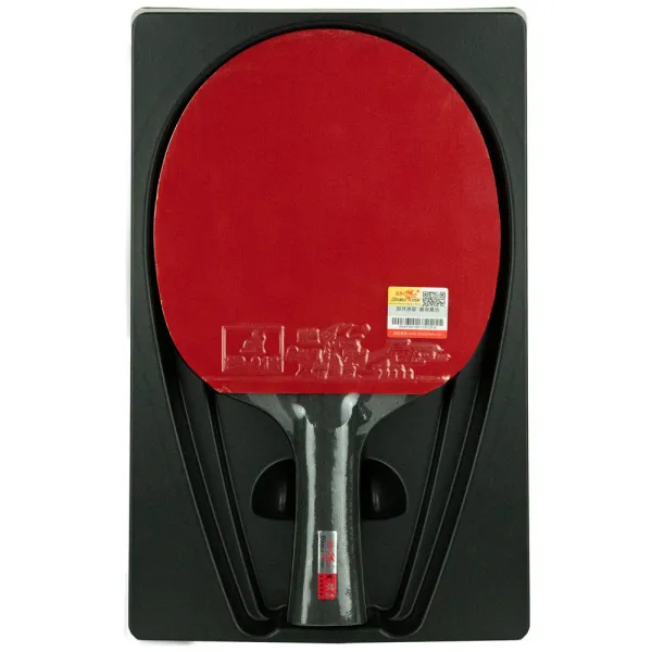 Ракетка для н/т DOUBLE FISH Black Carbon King Racket 5*****, для професс.,ITTF Appr.,накл.2,1,мм за 6&nbsp;434.50 ₽ в Барнауле