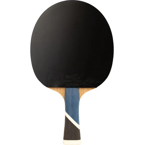 Ракетка для н/т DOUBLE FISH 5A+C, для продвин, ITTF Appr, накл. 2,1 мм, конич. ручка+ 2 мяча V40+мм за 2&nbsp;779.50 ₽ в Барнауле