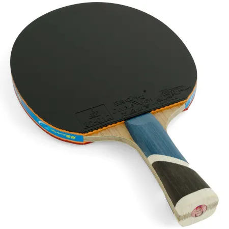 Ракетка для н/т DOUBLE FISH 5A+C, для продвин, ITTF Appr, накл. 2,1 мм, конич. ручка+ 2 мяча V40+мм за 2&nbsp;779.50 ₽ купить в Барнауле