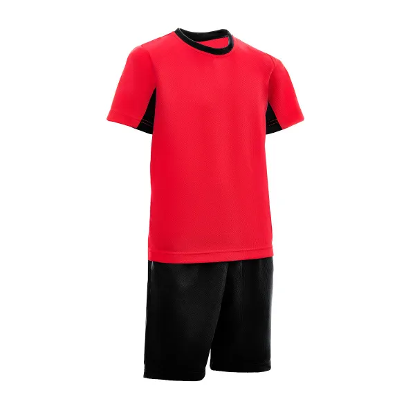 Форма футб. игровая TORRES Classic Junior, FJ-1011-042-140, рост 140 см, полиэстер, красно-черный за 1&nbsp;575.90 ₽ в Барнауле