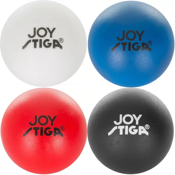 Мяч для наст. тенниса Stiga Joy, 1110-5240-04, диам. 40+мм, пластик, упак. 4 шт, мультиколор за 1&nbsp;286.90 ₽ в Барнауле