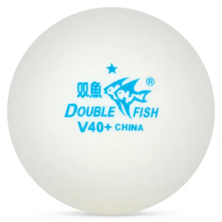 Мяч для наст. тенниса DOUBLE FISH 1* Ball, арт. V40+1, диам. V40+мм,плаcтик,упак.100 шт,белый за 4&nbsp;243.20 ₽ купить в Барнауле
