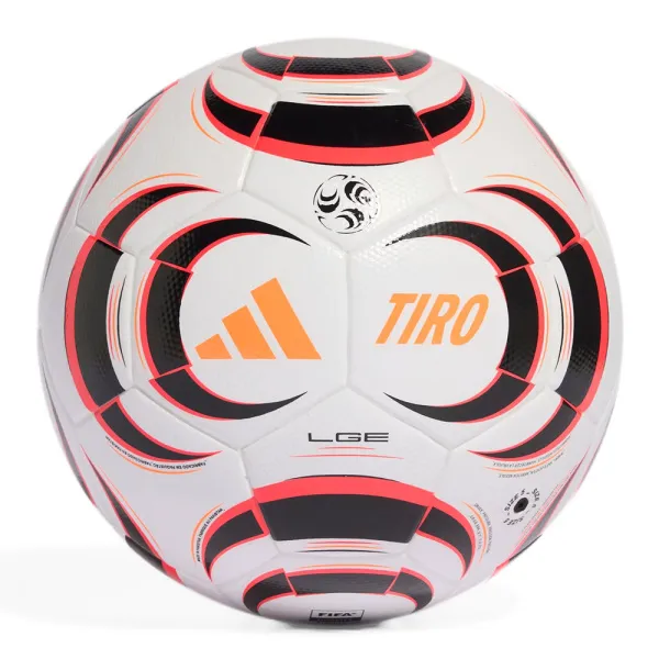 Мяч футб. ADIDAS Tiro League TB KA5263, р.5, FIFA Quality, 32п, ПУ, термосшивка, бело-черно-красный