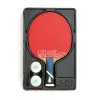 Ракетка для н/т DOUBLE FISH 5A+C, для продвин, ITTF Appr, накл. 2,1 мм, конич. ручка+ 2 мяча V40+мм за 2&nbsp;779.50 ₽ купить в Барнауле