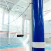 Волейбольные стойки универсальные со стаканами и механизмом натяжения троса ZAVODSPORTA за 41&nbsp;400 ₽ купить в Барнауле